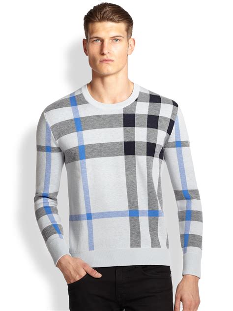 burberry mens jumpers|burberry men's sweater on sale.